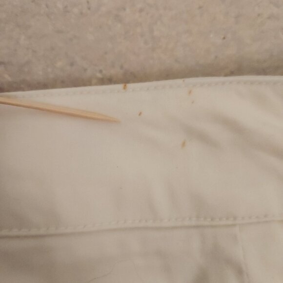 NEW Coldwater Creek Pants Size 14 Sateen Crop White NWT‎ See Description - Picture 9 of 11